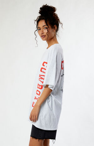 Cowboys Wyoming Oversized T-Shirt image number 3