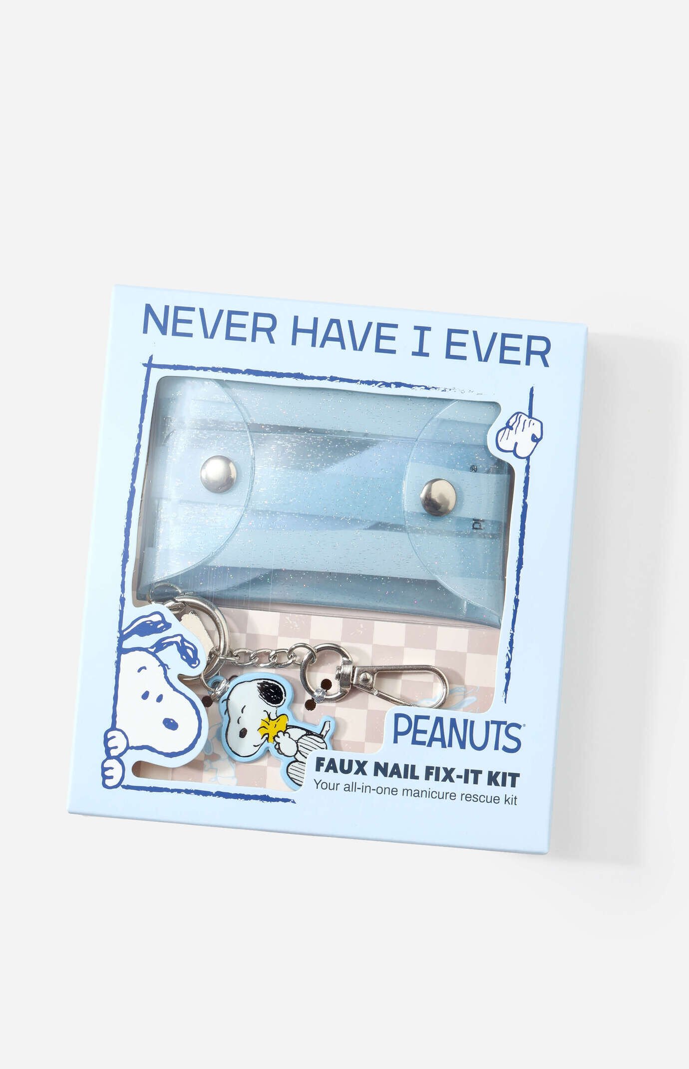 NEVER HAVE I EVER x Peanuts Faux Nail Fix-It Kit