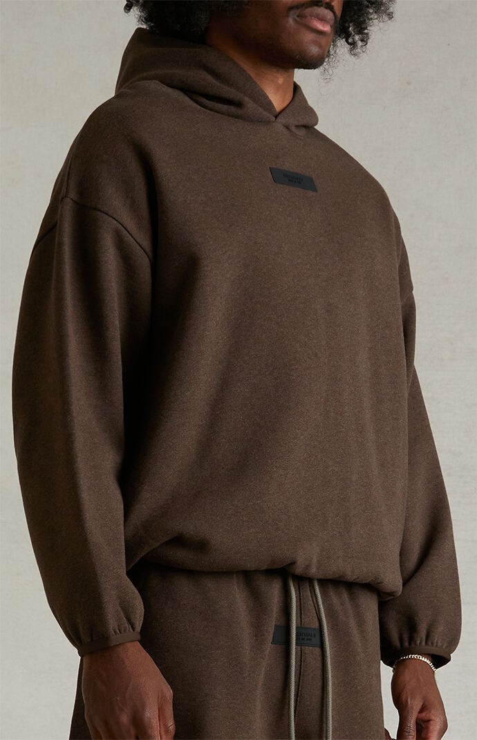 Fear of God Essentials Heather Wood Hoodie | PacSun