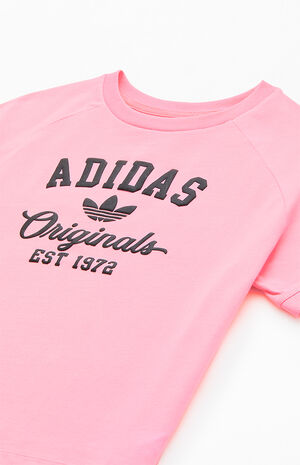 Kids Pink Puff Graphic T-Shirt image number 2