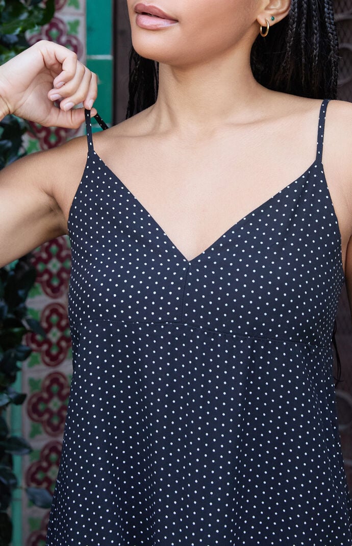 John Galt Polka Dot Mini Dress