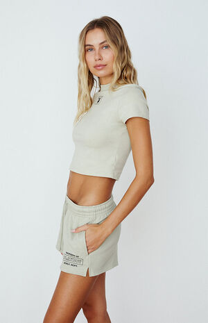 By PacSun Mock Neck T-Shirt image number 3