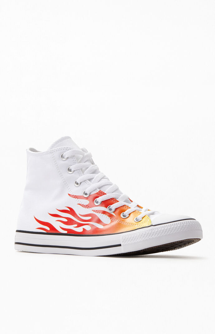 high top flame converse