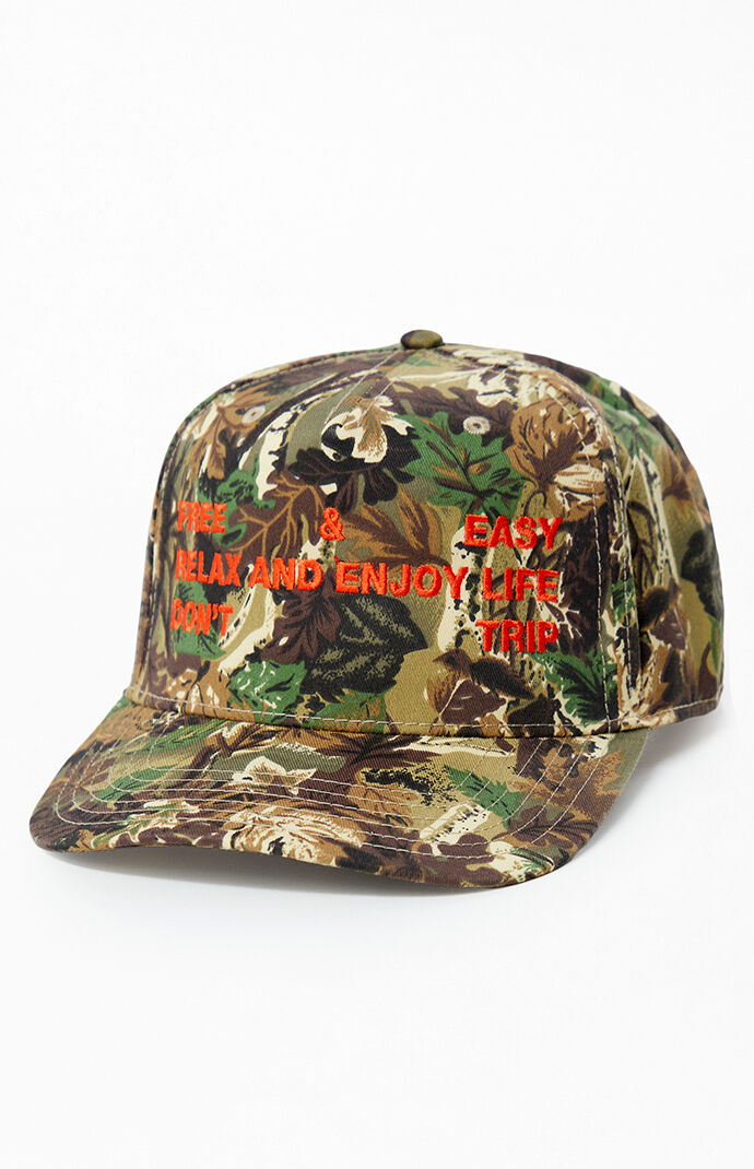 Free & Easy Tree Camo Trifecta Two Tone 5 Panel Snapback Hat at Mall of ...