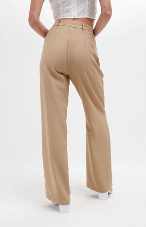 Emblem Boyfriend Trouser Pants image number 4