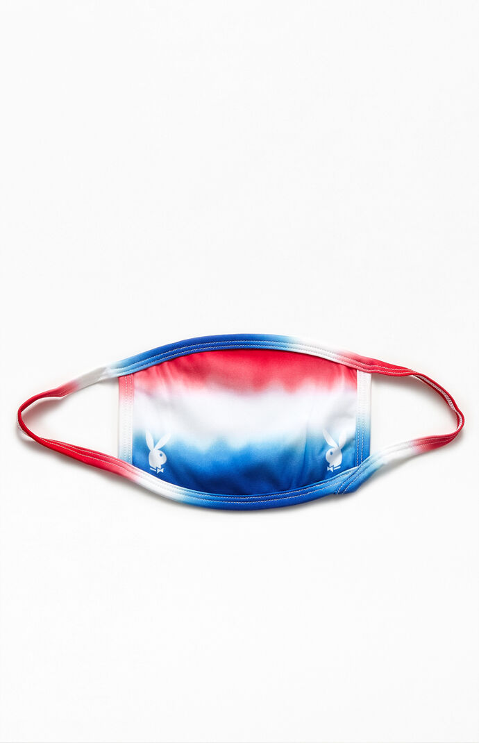 By PacSun Tie-Dyed Bunny Face Mask