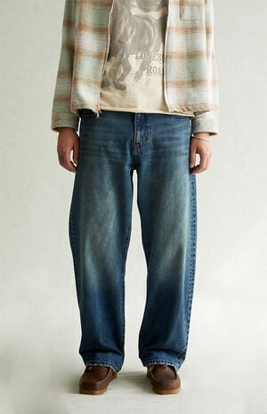 Dylan Baggy Jeans Dark Blue Tinted image number 1