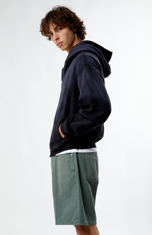 Heavyweight Spray Full Zip Hoodie Heavyweight Spray Full Zip Hoodie image number 3