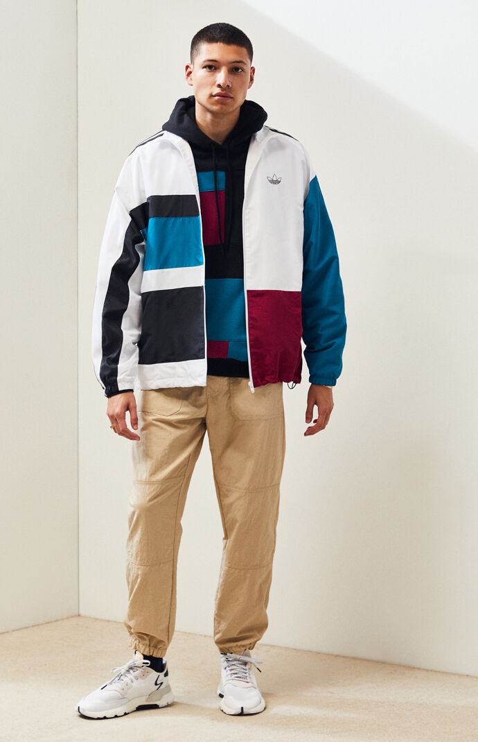 adidas originals asymmetrical track jacket