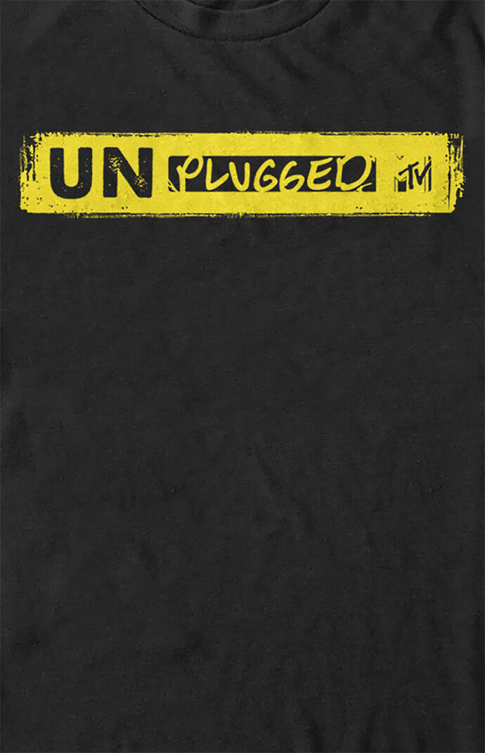 MTV Unplugged VHS Logo T-Shirt