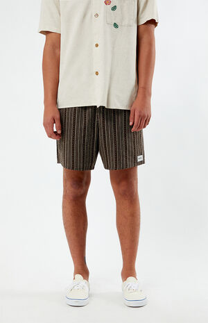 Jacquard Linen Jam Shorts image number 2