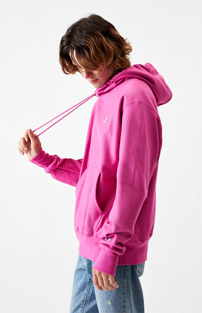 Mini C Reverse Weave Pullover Hoodie