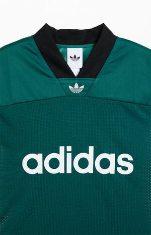 Adicolor&nbsp;Green Oversized Football Jersey&nbsp; image number 2