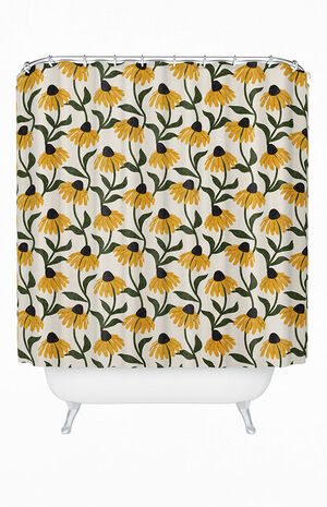 Sunflower Shower Curtain image number 1