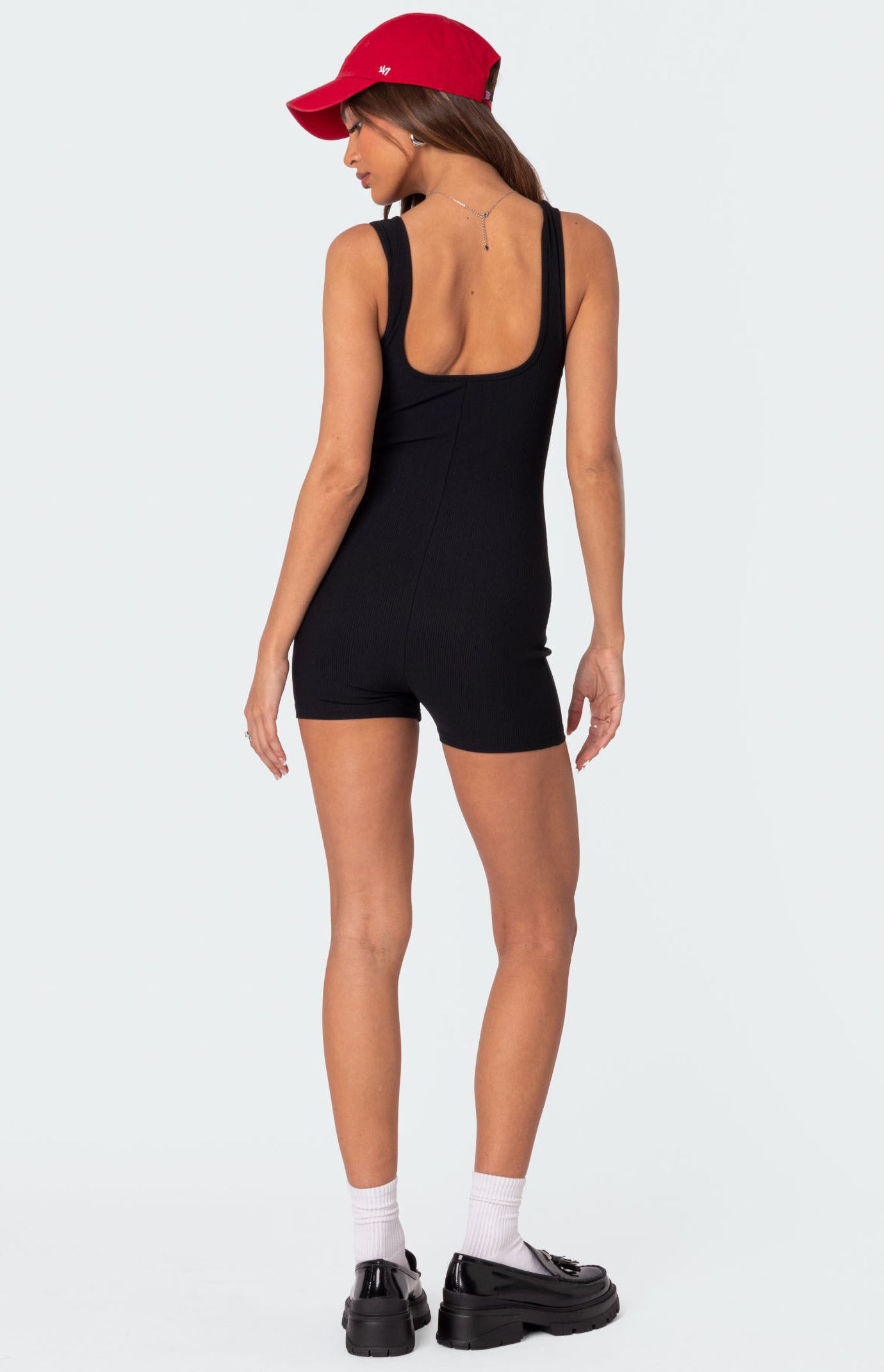 Edikted Basic Baby Ribbed Romper