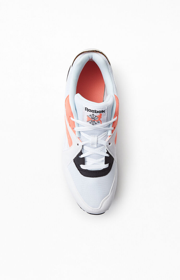 White & Pink Pyro Shoes