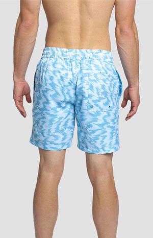 Eco Seeker Volley Ikat 17.5" Swim Trunks image number 2
