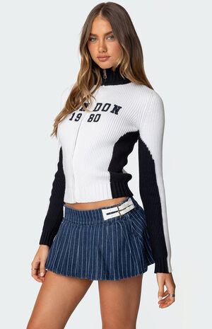 London High Neck Cardigan image number 3