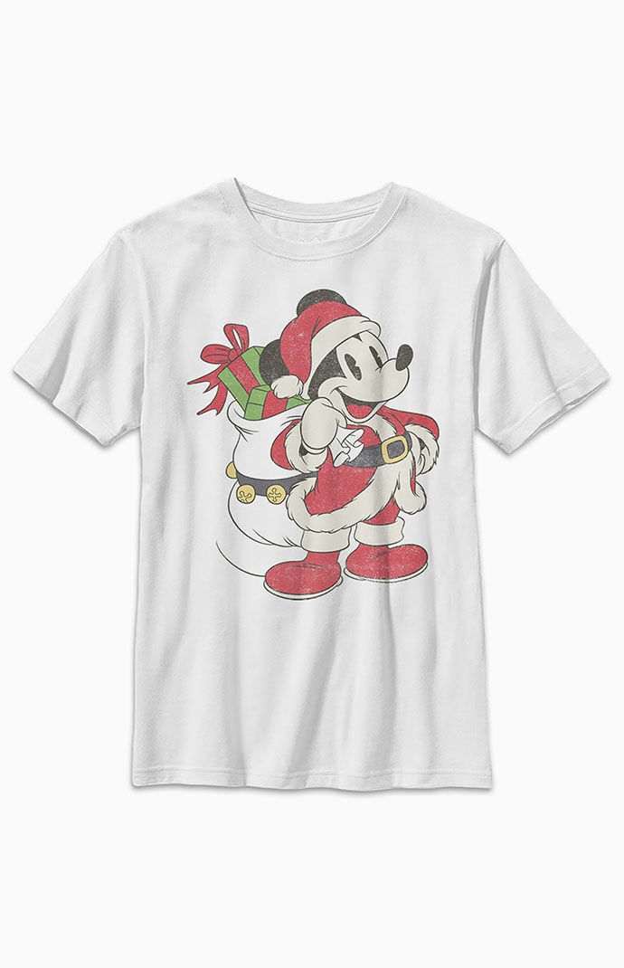 PacSun Kids Just Santa Mickey T-Shirt