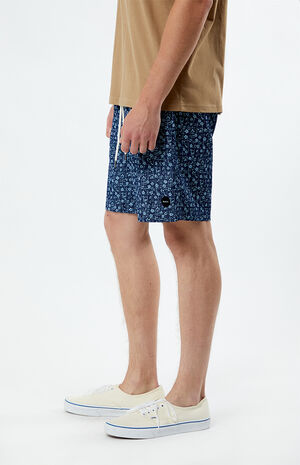 Escape Elastic Waist Chambray Shorts image number 3