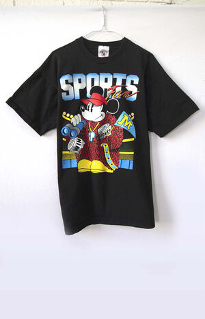Upcycled Mickey Sports T-Shirt image number 1