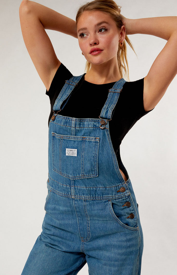 Levi's Medium Indigo Vintage Overalls | Pacsun