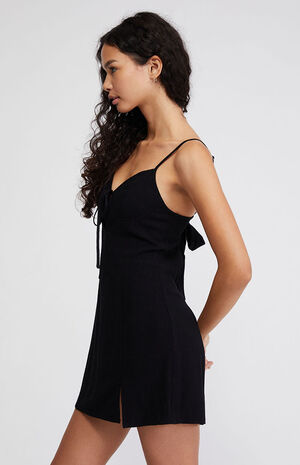 Tie Front Corset Mini Dress image number 2