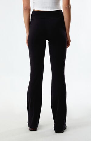 Low Rise Cinched Flare Pants image number 4