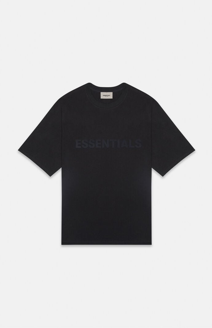 Fear of god t shirt black clearance