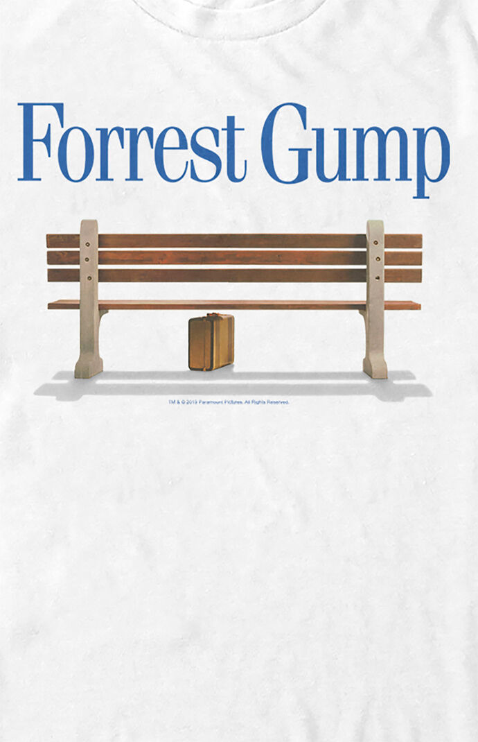 Forrest Gump Bench Logo T-Shirt