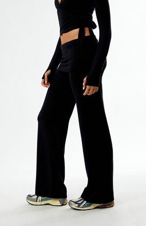 Active Lounge Fold-Over Easy Yoga Pants image number 2