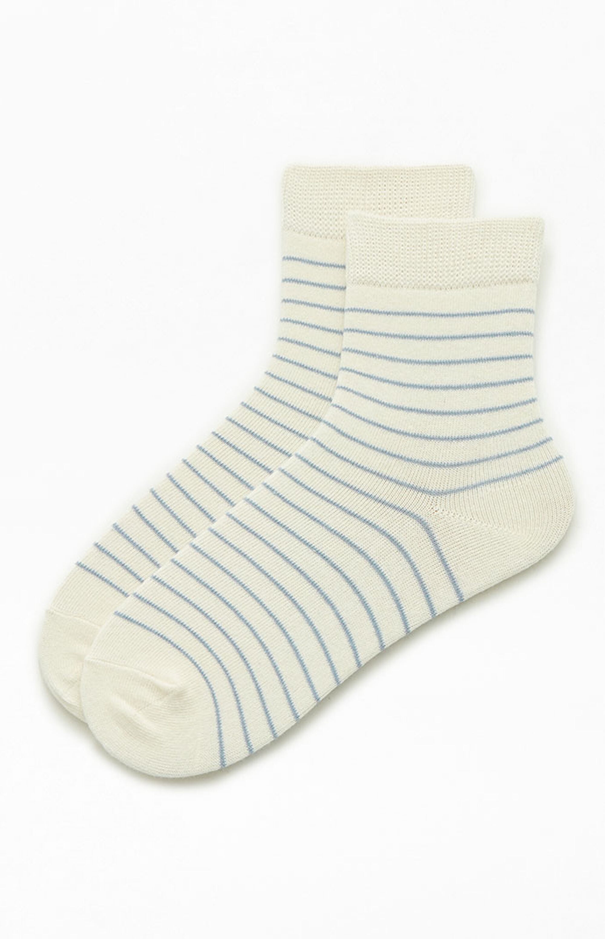 Gant Men Blue Striped Calf Length Socks main image 1