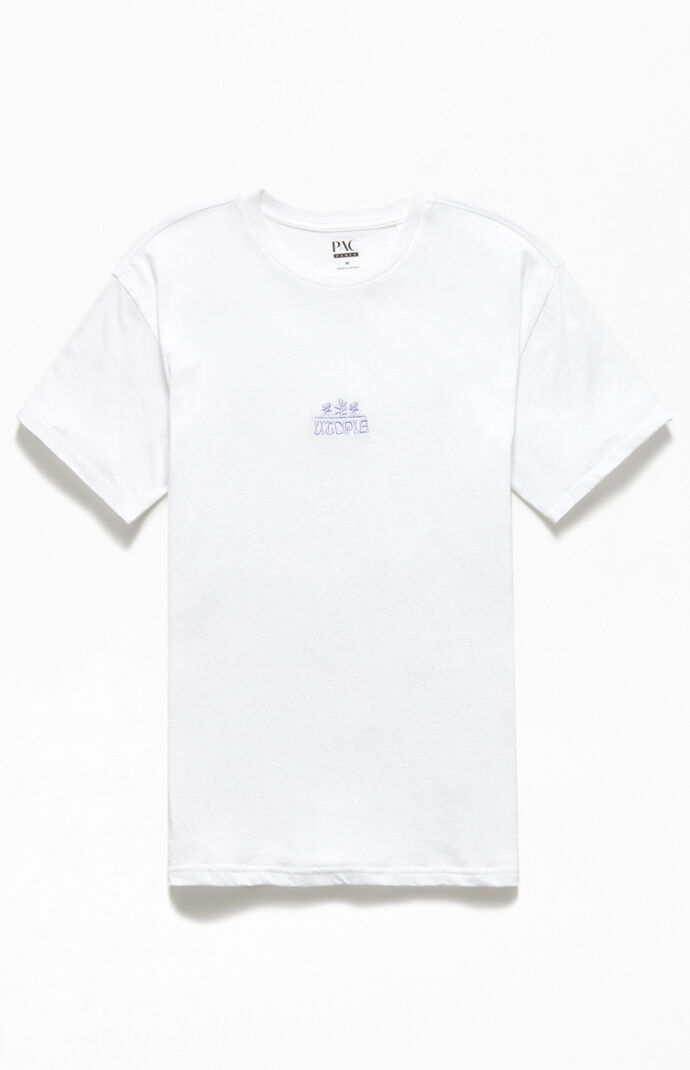 Utopia Embroidered Regular T-Shirt