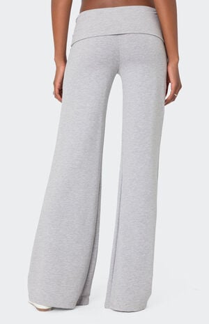 Wide Leg Fold Over Pants image number 5