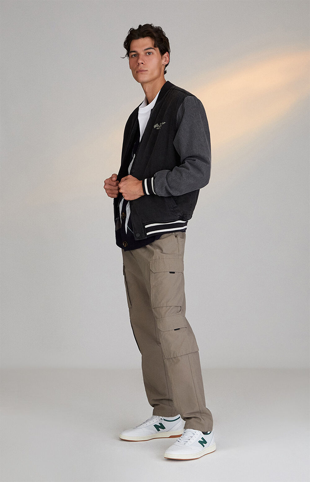PacSun Nylon Relaxed Cargo Pants PacSun