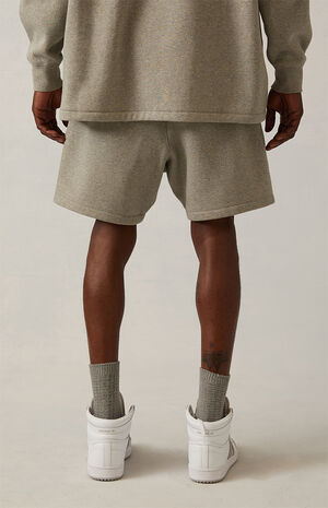 Dark Oatmeal Sweat Shorts image number 4