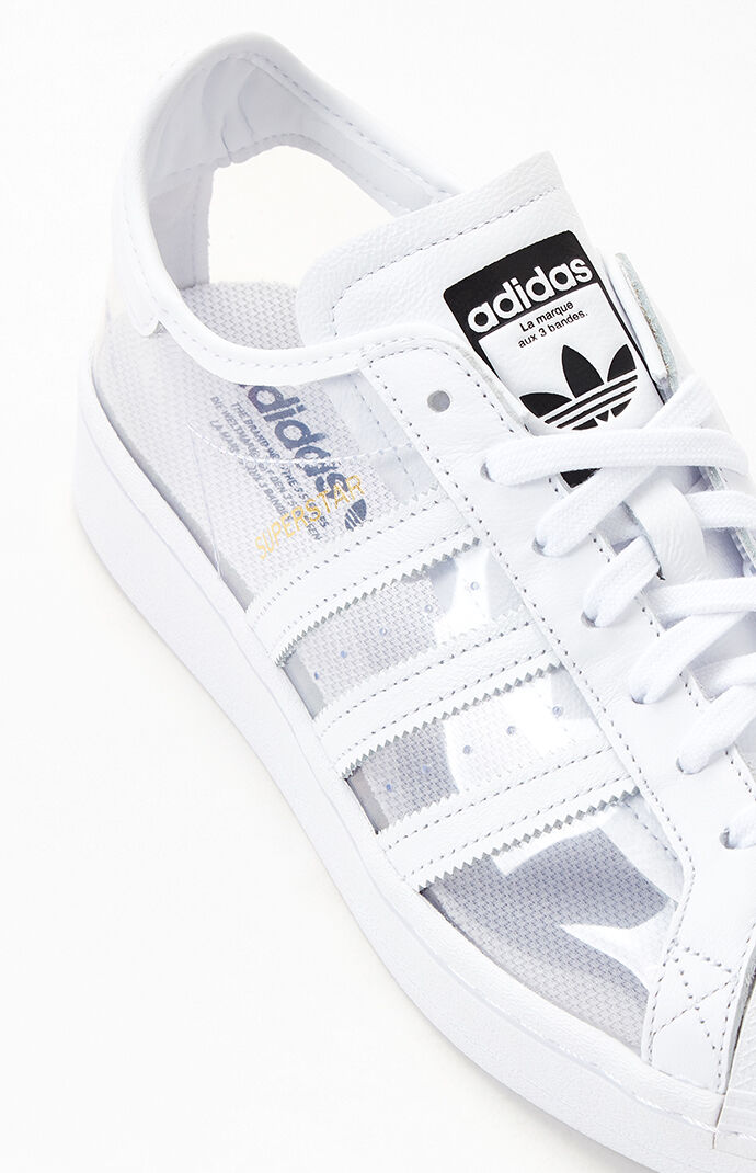 Adidas superstar clear new arrivals bottom