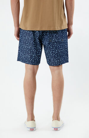 Escape Elastic Waist Chambray Shorts image number 4