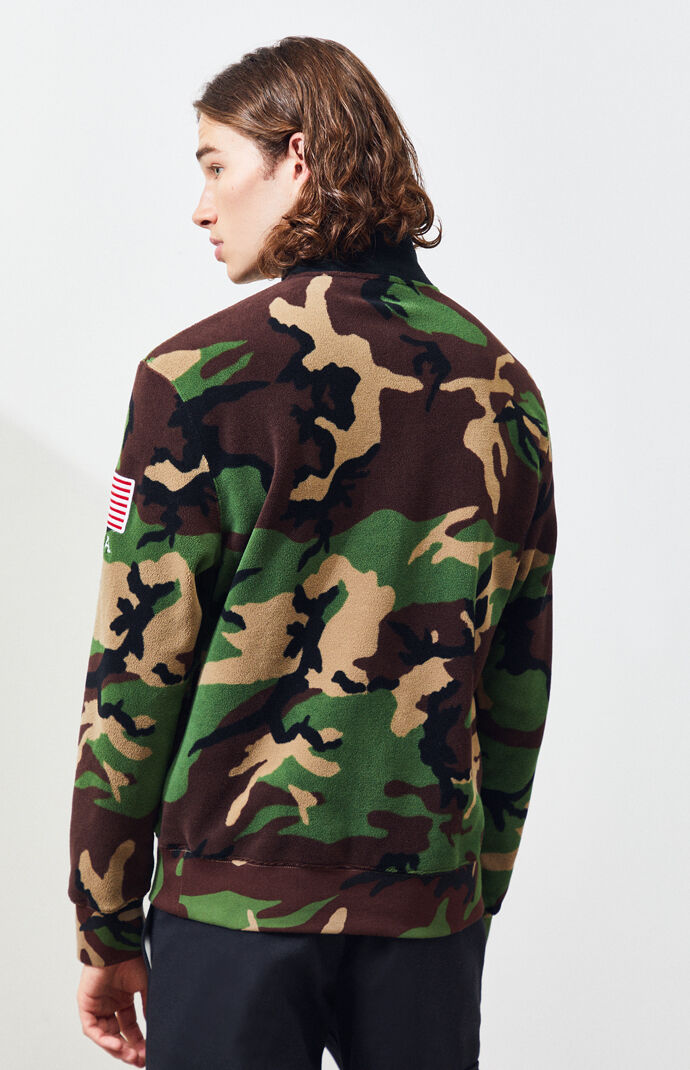 Camouflage Polar Fleece