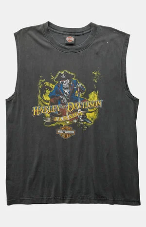 2000s Harley Davidson Graphic Tank Top image number 1