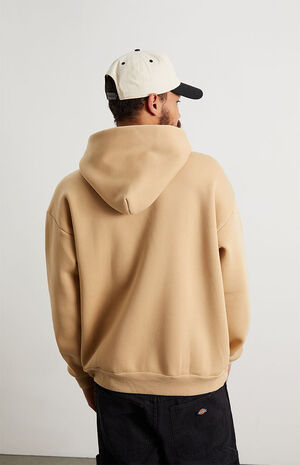 Tan Solid Hoodie image number 4