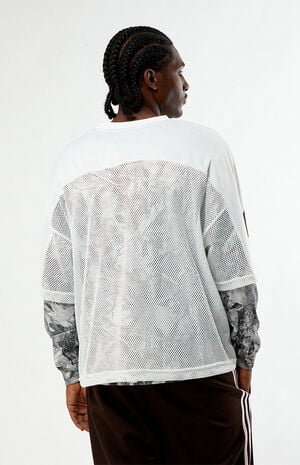 Golden State Mesh Jersey 2fer Long Sleeve T-Shirt image number 4