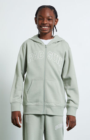 Logo Zip Up Hoodie image number 3