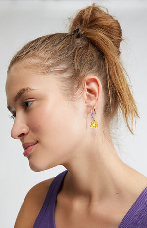 16 Pack Color Pop Earrings image number 1