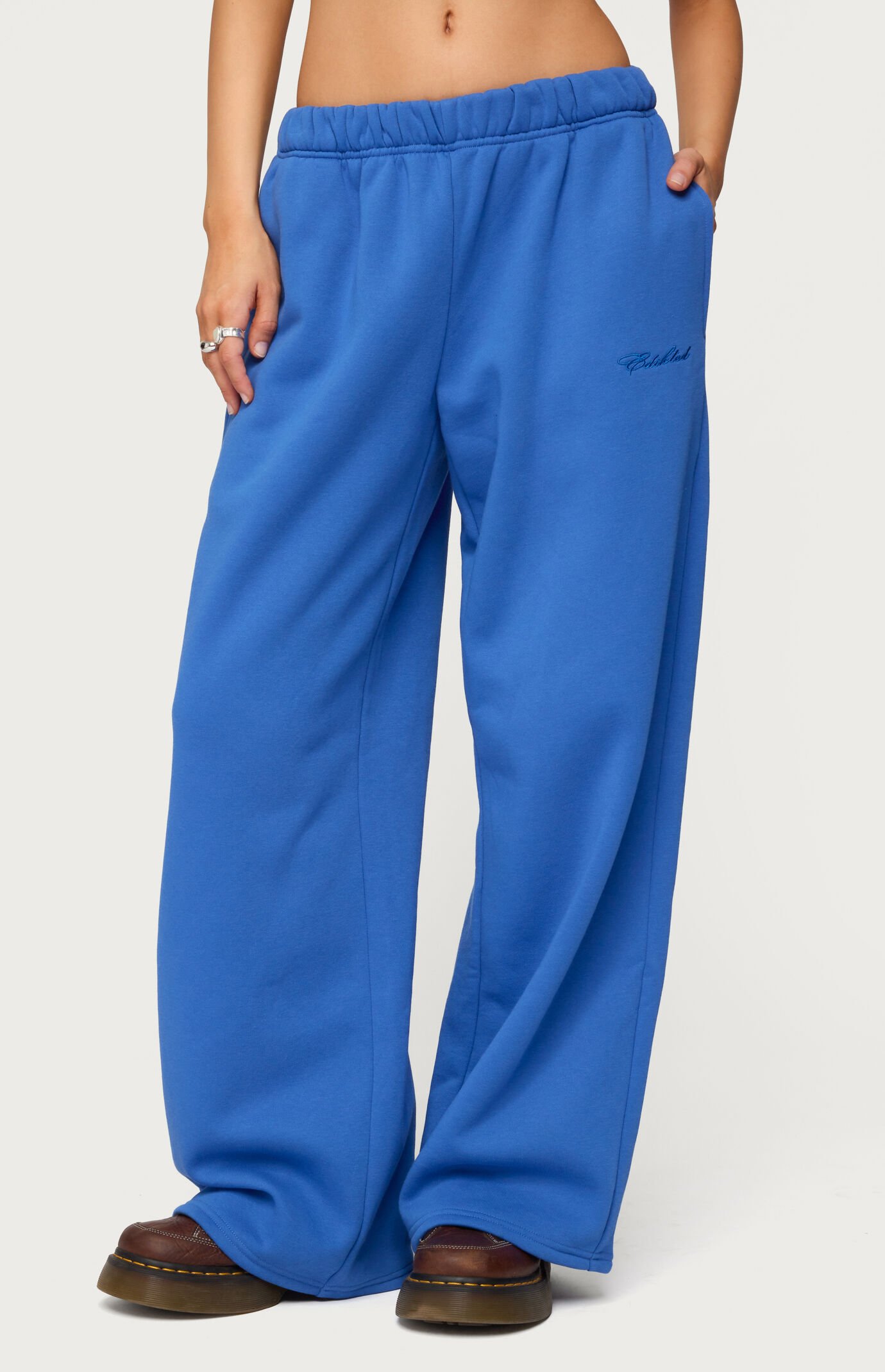 Edikted Basic Girl Wide Leg Edikted Sweatpants