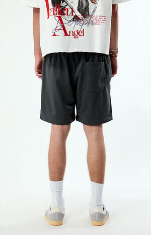 Charcoal Mesh Basketball Shorts image number 4
