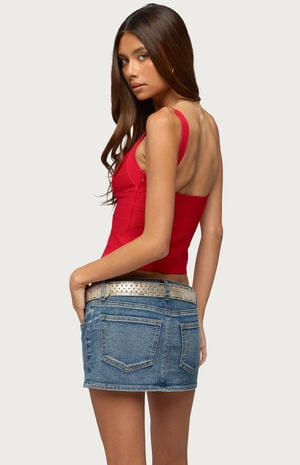 Lanthe Knit Bandage Top image number 3