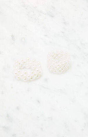 2 Pack Pearl Rings image number 2