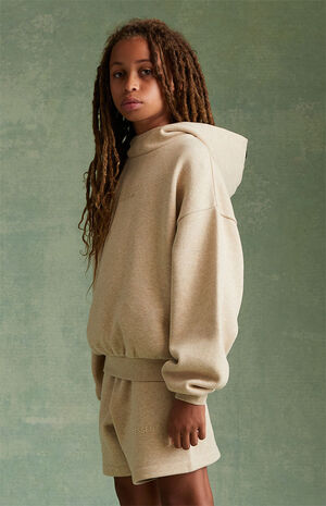 Essentials Gold Heather Hoodie image number 2