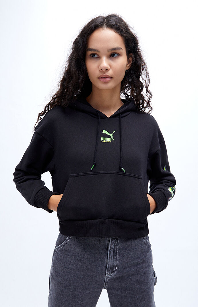 Santa cruz cropped hoodie discount